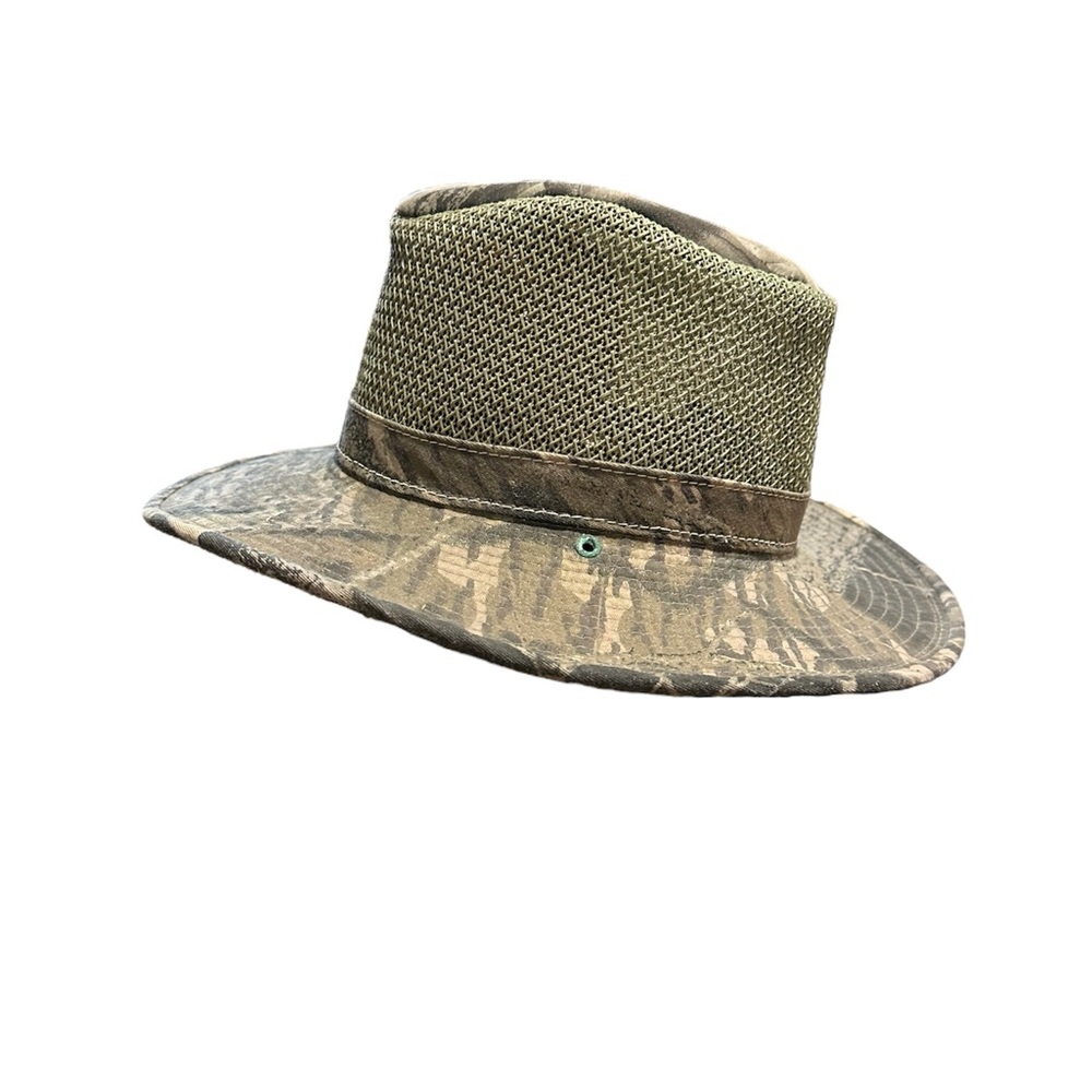 Henschel Hat Co. Camo Outback Boonie Mesh Hat Sz Small Made in USA